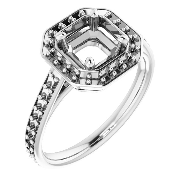 Halo-Style Ring
