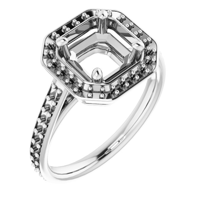 Halo-Style Ring