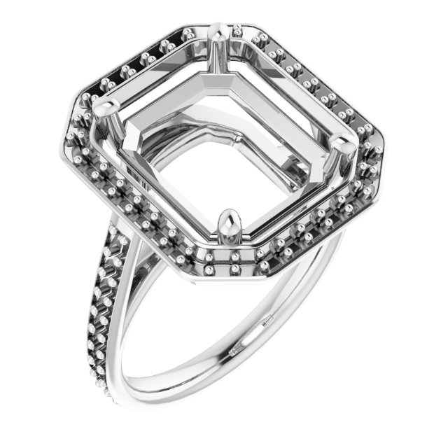 Halo-Style Ring