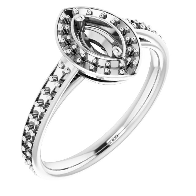 Halo-Style Ring