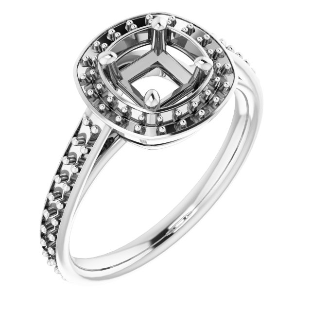 Halo-Style Ring