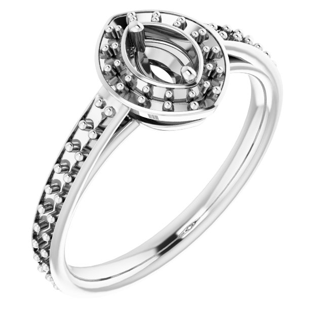 Halo-Style Ring