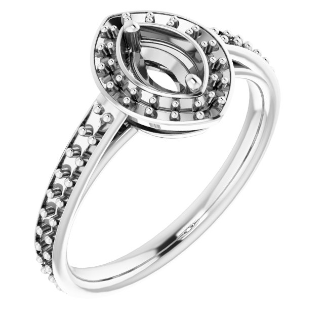 Halo-Style Ring