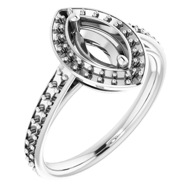 Halo-Style Ring