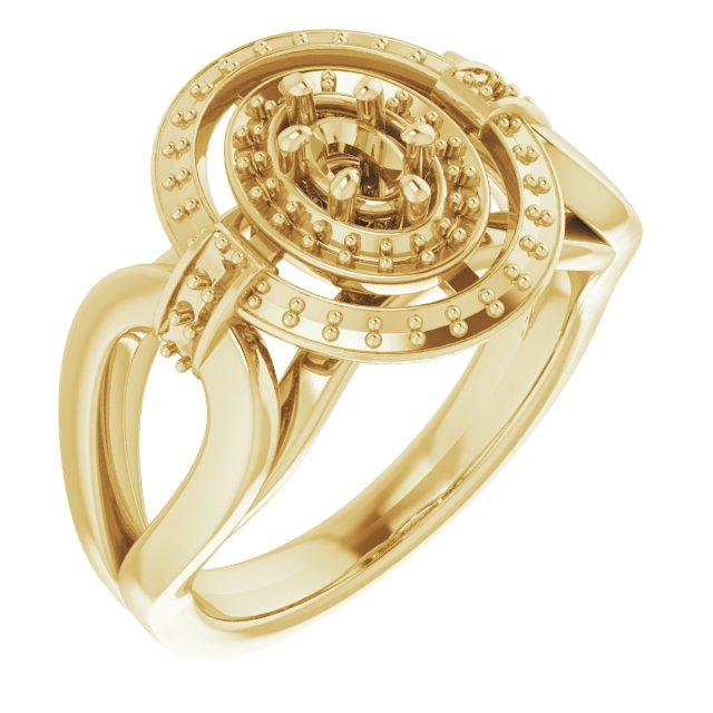 14k Yellow Gold