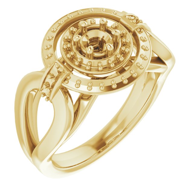 14k Yellow Gold