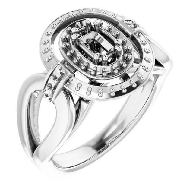 14k White Gold
