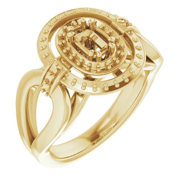 14k Yellow Gold