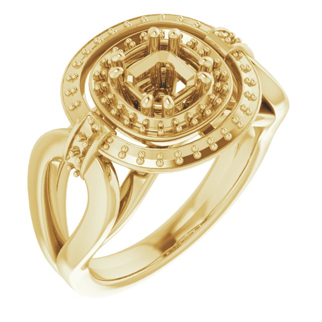 14k Yellow Gold