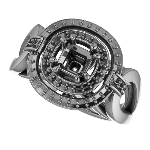 10 mm Square Ring Mounting view 5