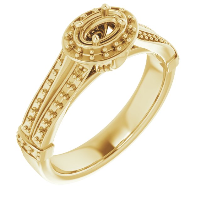 14k Yellow Gold