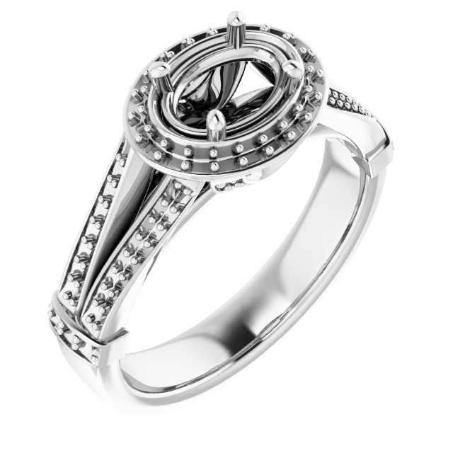 Halo-Style Ring