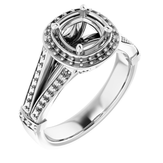 Halo-Style Ring