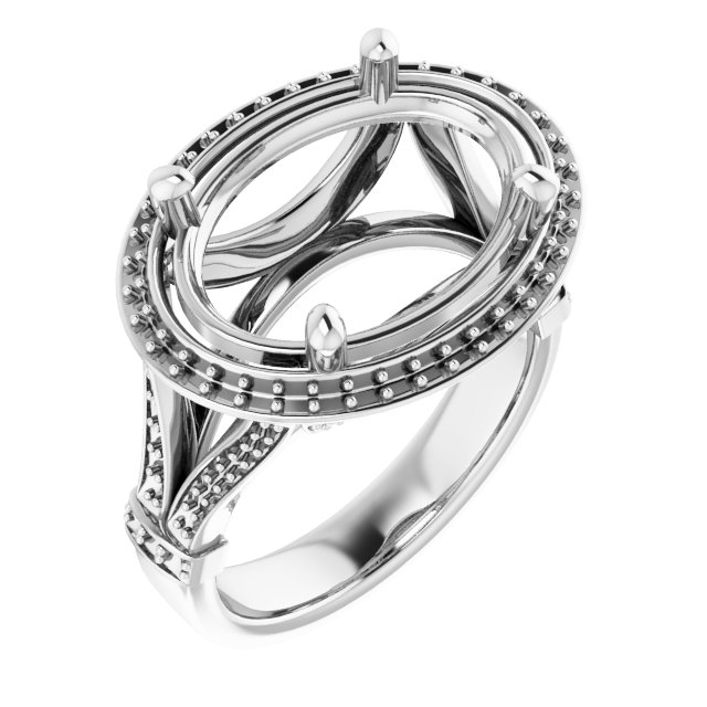 Halo-Style Ring
