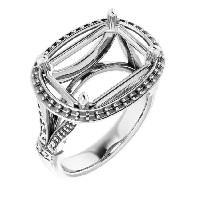 Halo-Style Ring