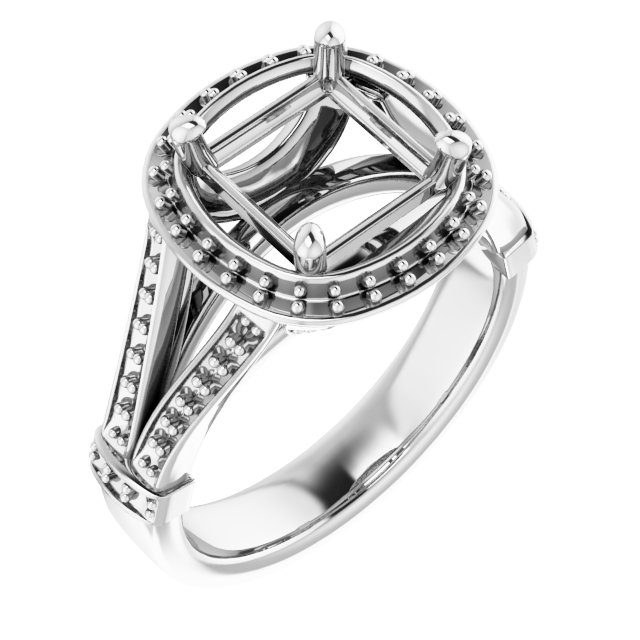 Halo-Style Ring