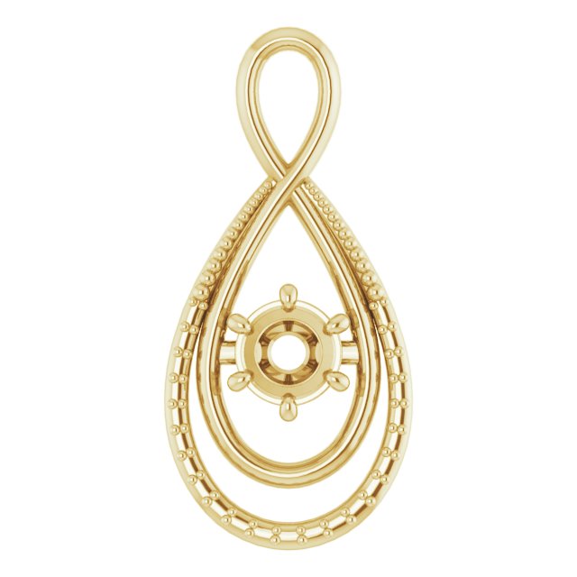 Infinity-Inspired Pendant