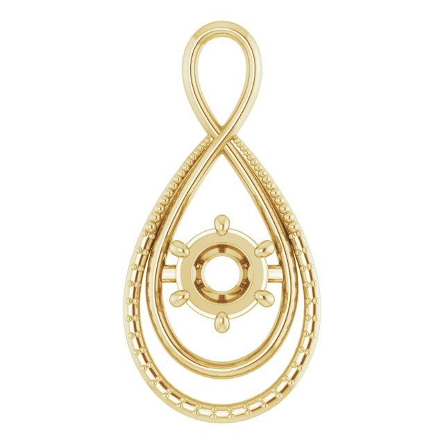 Infinity-Inspired Pendant
