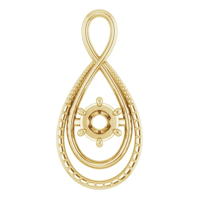 Infinity-Inspired Pendant
