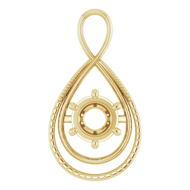 Infinity-Inspired Pendant