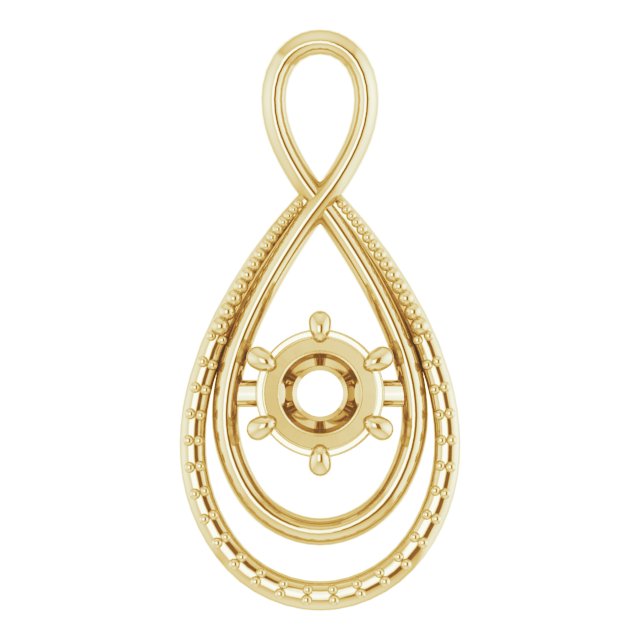 Infinity-Inspired Pendant
