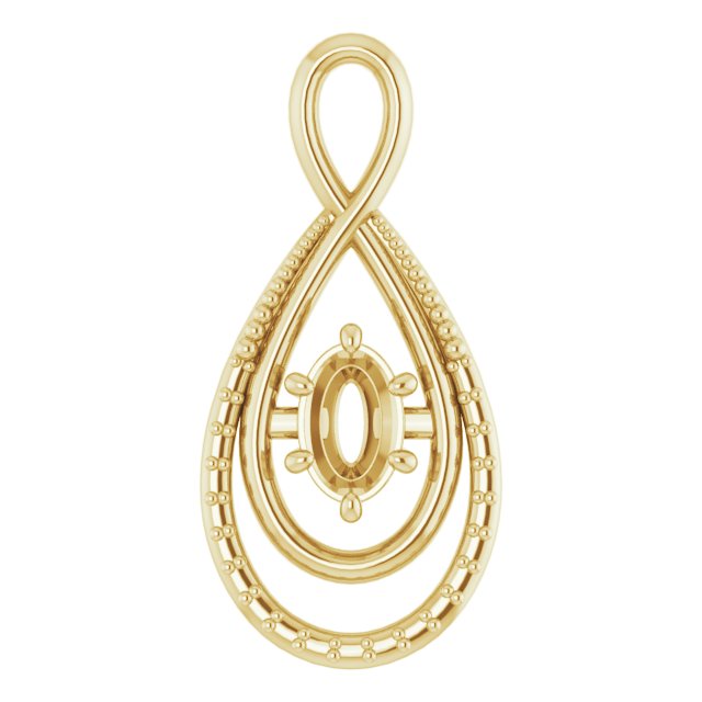 Infinity-Inspired Pendant
