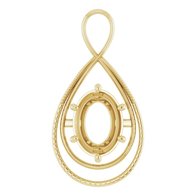 Infinity-Inspired Pendant