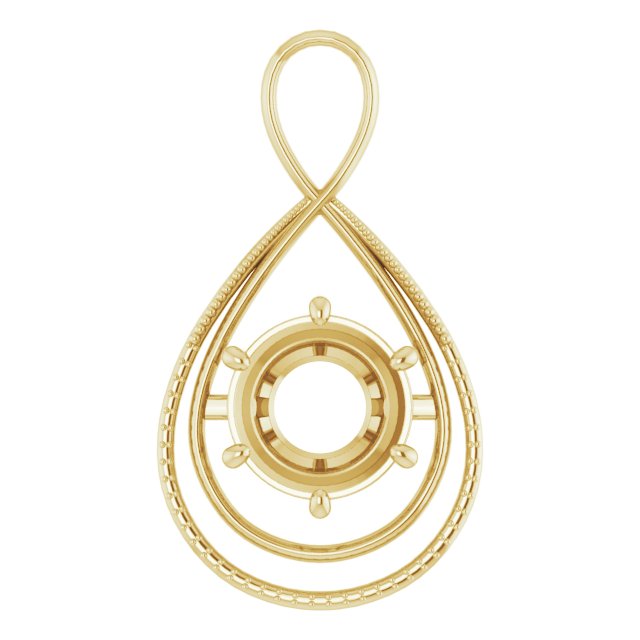 Infinity-Inspired Pendant