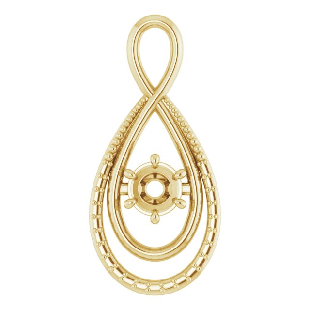 Infinity-Inspired Pendant