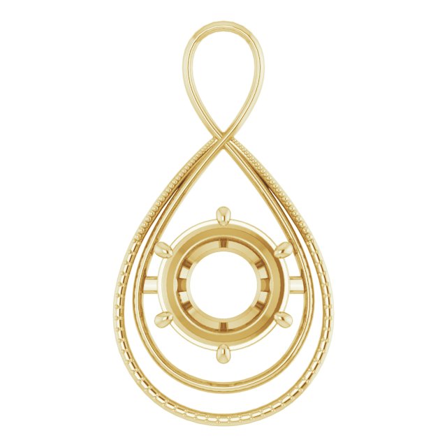 Infinity-Inspired Pendant