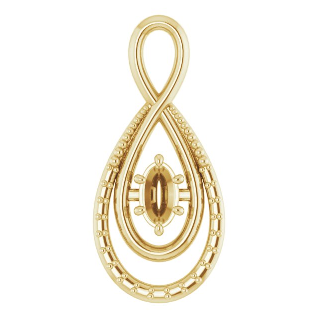 Infinity-Inspired Pendant