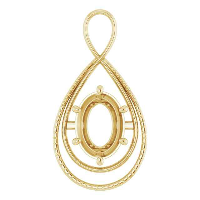 Infinity-Inspired Pendant