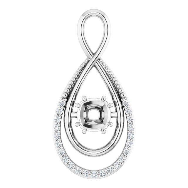14k White Gold