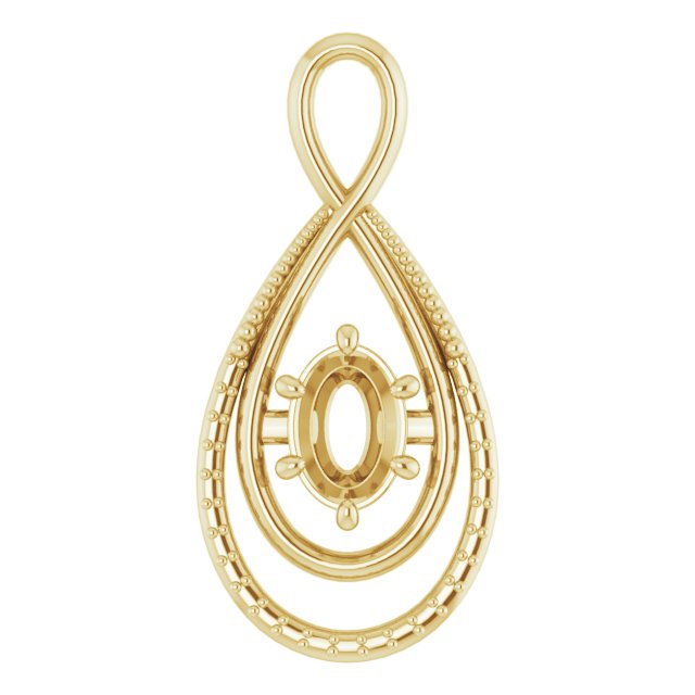 Infinity-Inspired Pendant