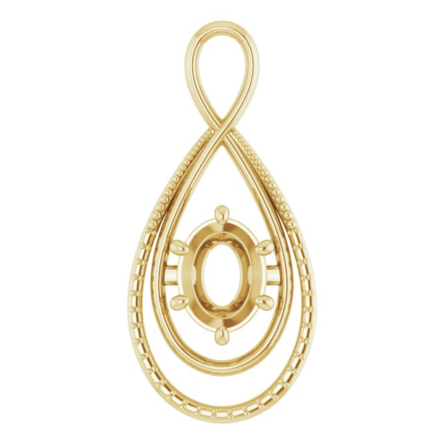 Infinity-Inspired Pendant