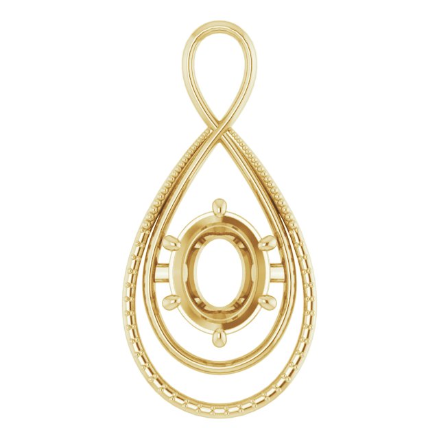 Infinity-Inspired Pendant