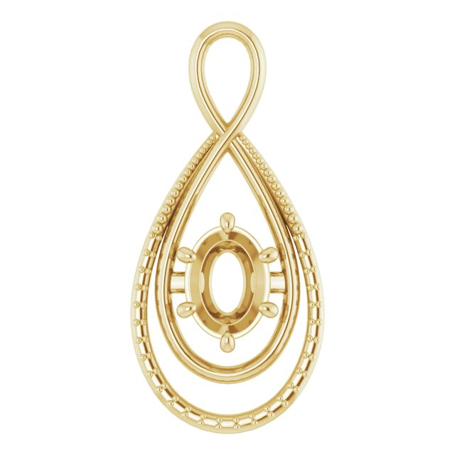 Infinity-Inspired Pendant