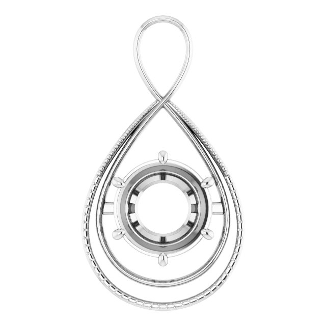 Infinity-Inspired Pendant