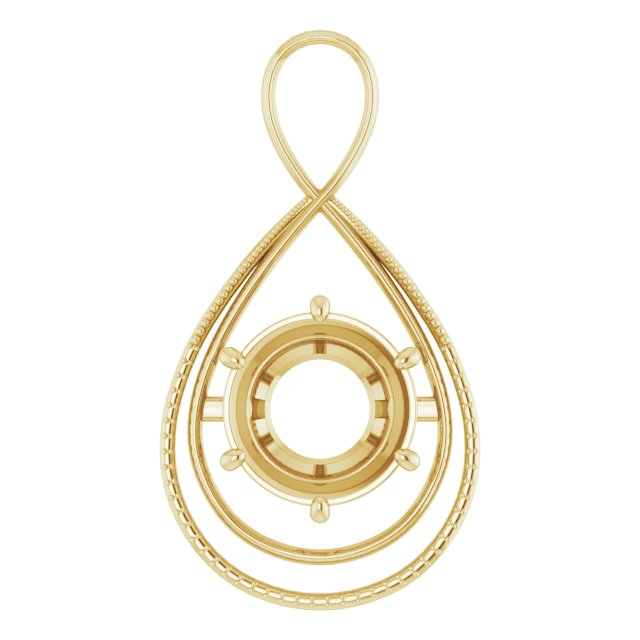 Infinity-Inspired Pendant