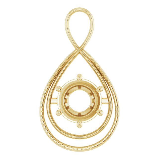 Infinity-Inspired Pendant