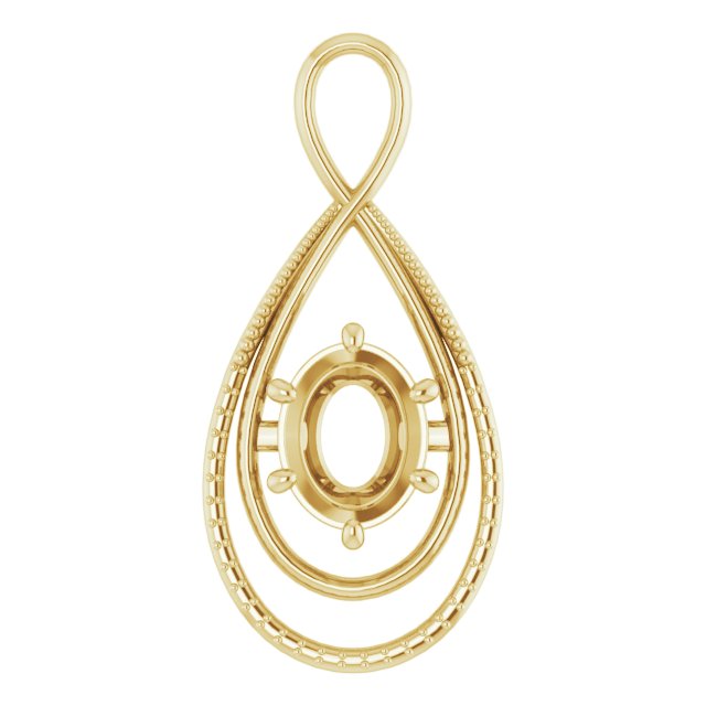 Infinity-Inspired Pendant