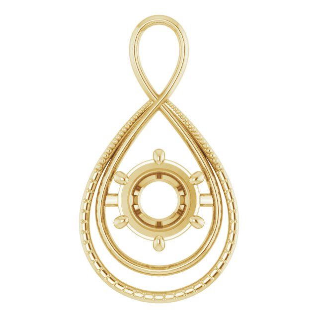 Infinity-Inspired Pendant