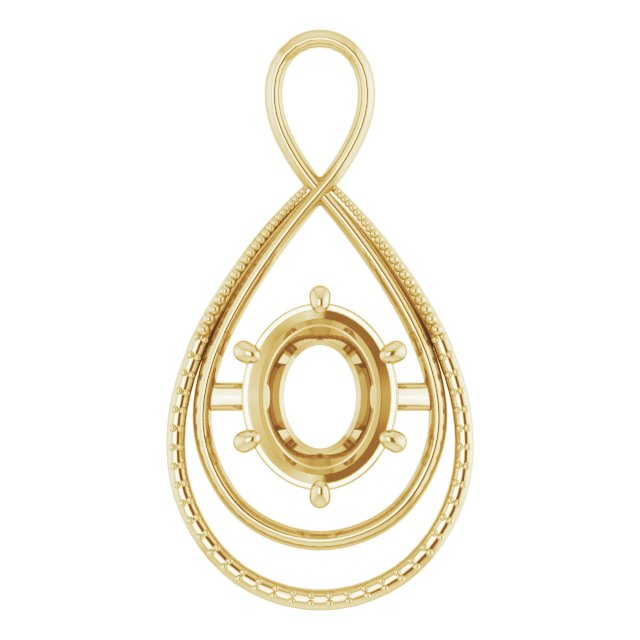 Infinity-Inspired Pendant