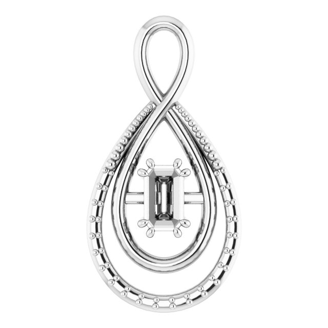 14k White Gold