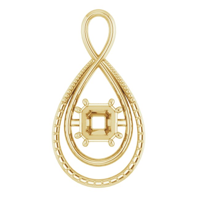 Infinity-Inspired Pendant