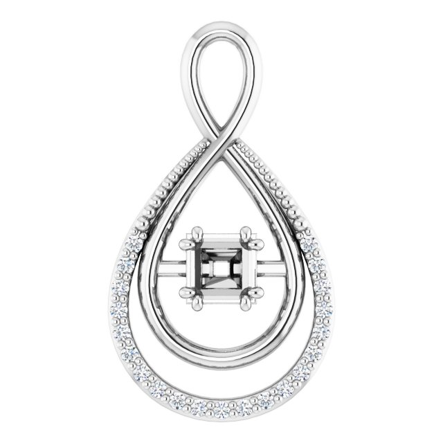 14k White Gold