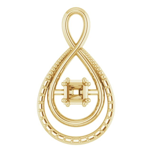 Infinity-Inspired Pendant