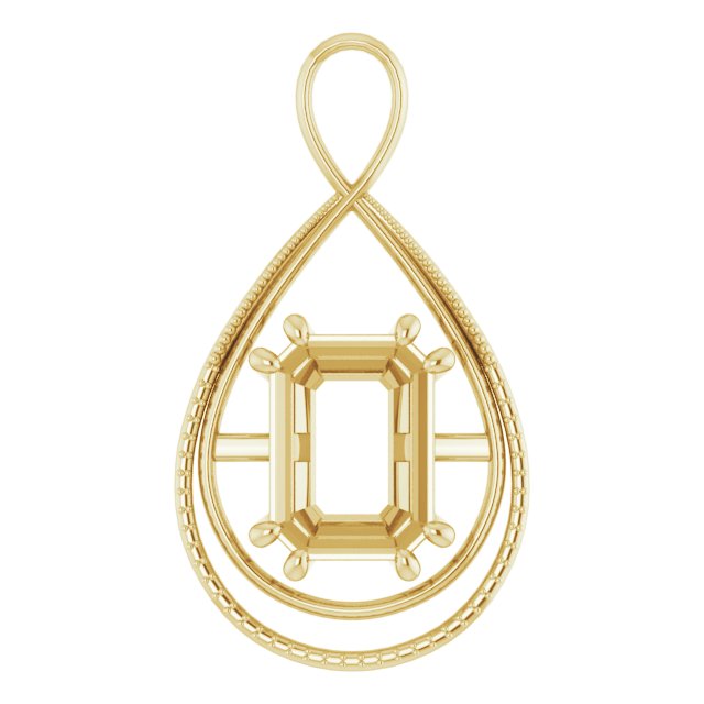 Infinity-Inspired Pendant