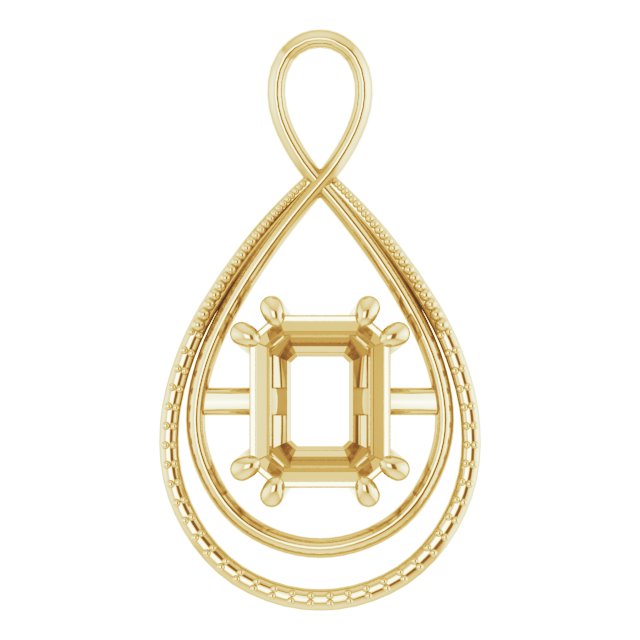 Infinity-Inspired Pendant