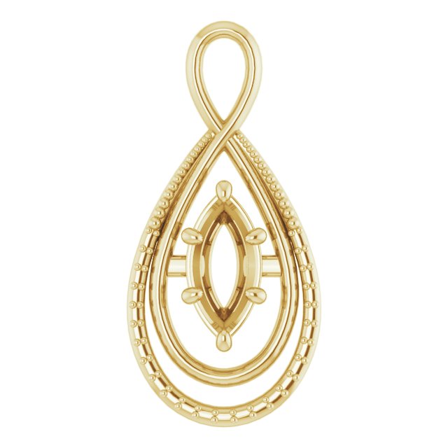 Infinity-Inspired Pendant